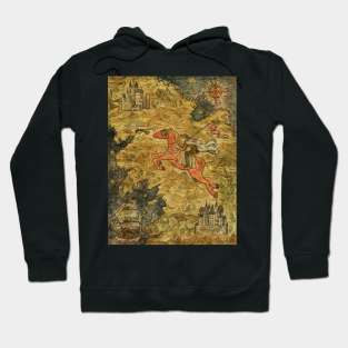 Old Map 2 (Fantasy). Hoodie